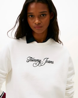 Tommy Jeans Logo Crew Sweatshirt