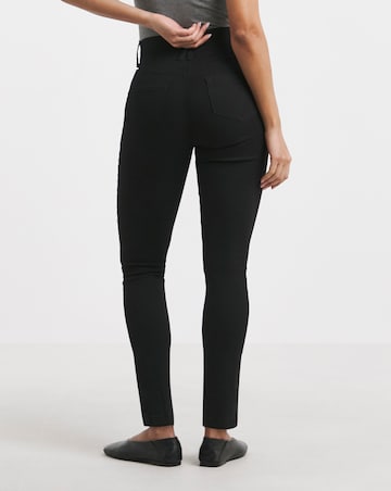 Black Stretch Slim Pull On Jeggings