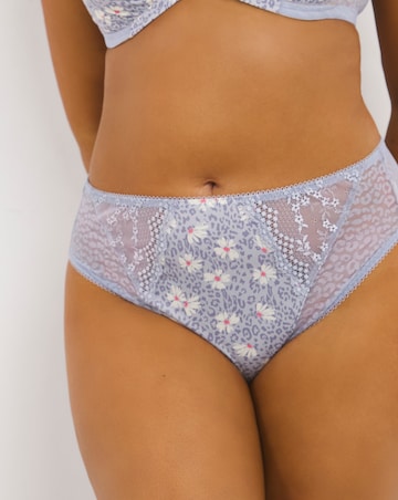 Elomi Lucie Printed High Leg Brief