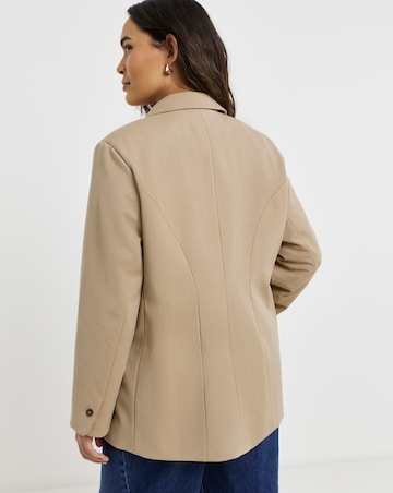 Cinched Waist Blazer