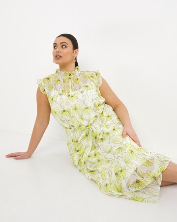 Joanna Hope Tie Waist Midi Dress