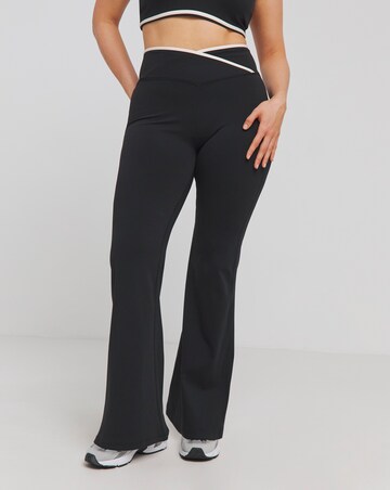 TALA DayFlex Contrast Trim Wrap High Waisted Yoga Pant