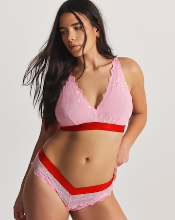 Lemonade Dolls Signature Lace V Brazilian Light Pink