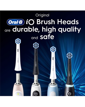 Oral-B iO Gentle Clean White Refill heads 4 Pack
