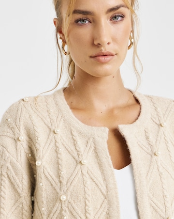 Joanna Hope Embellished Cardigan