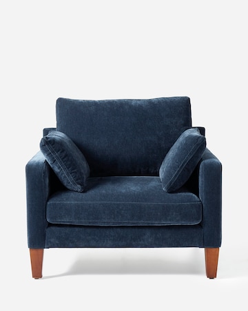 Abbie Chenille Oversized Armchair