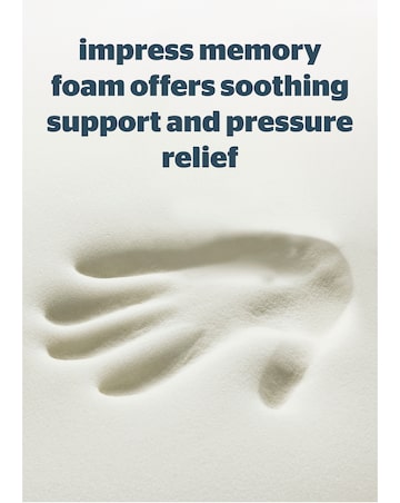 Silentnight Impress Memory Foam 5cm Mattress Topper