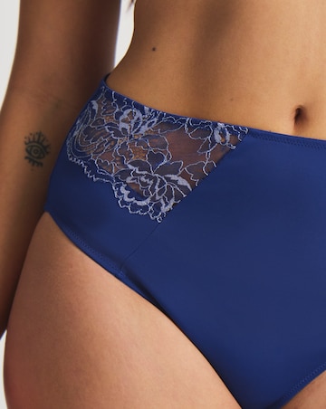 Pretty Secrets Ella Full Brief Knickers Blue