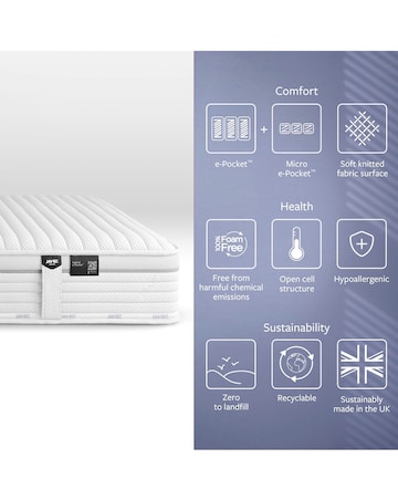 Jay-Be Hybrid 2000 e-Pocket Truecore Mattress