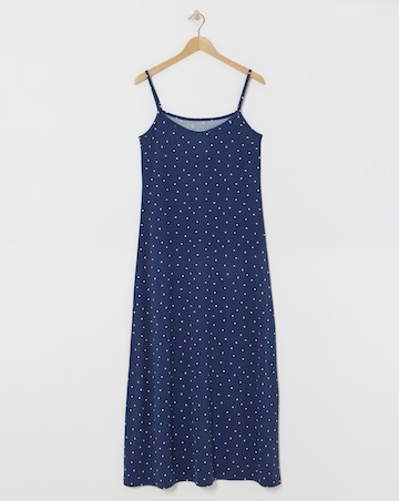 Pretty Secrets Value Cami Maxi Nightie Spot Print