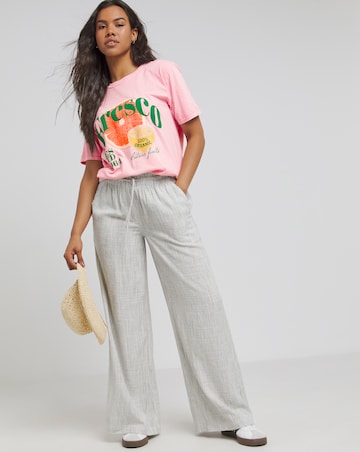 Simply Be Pink Grapefruit Fresco T-Shirt