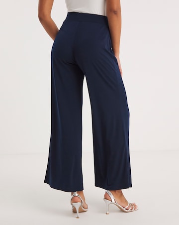 Joanna Hope Short Navy Palazzo Trouser