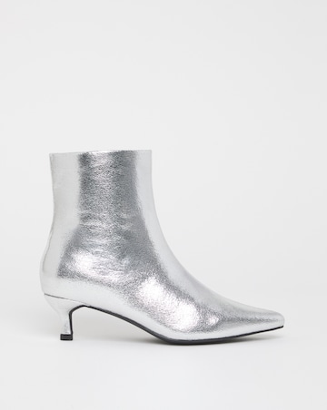 Mambo Kitten Heel Ankle Boots - Extra Wide Fit (EEE)
