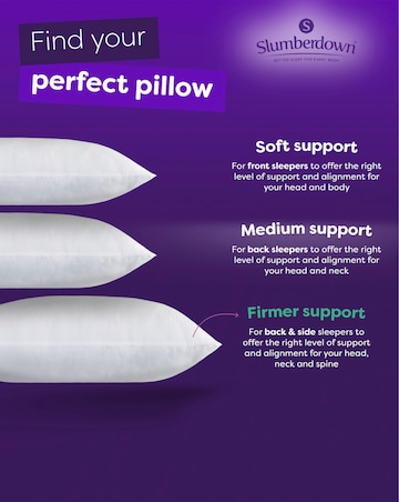 Slumberdown Super Support Feels Like Down 4 Pack Pillows