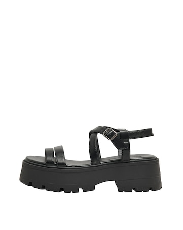 Only Mercery Chunky Sandals with Adjustable Buckle Standard Fit