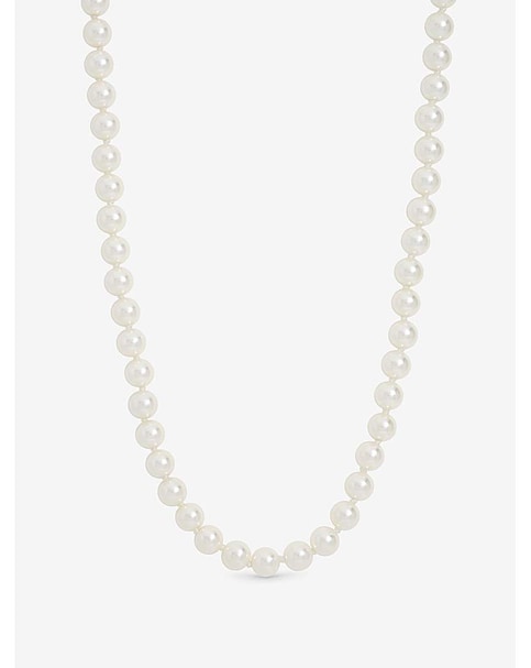 Jon Richard Gold Plated Single Row Pearl Necklace