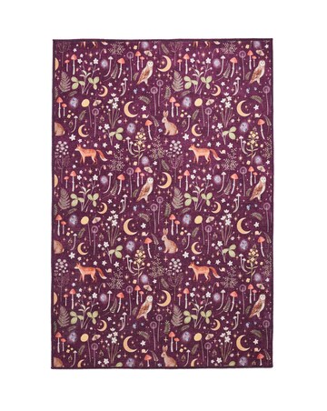 Catherine Lansfield Twilight Animals Rug
