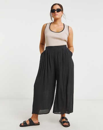 Ecru Whipstitch Vest