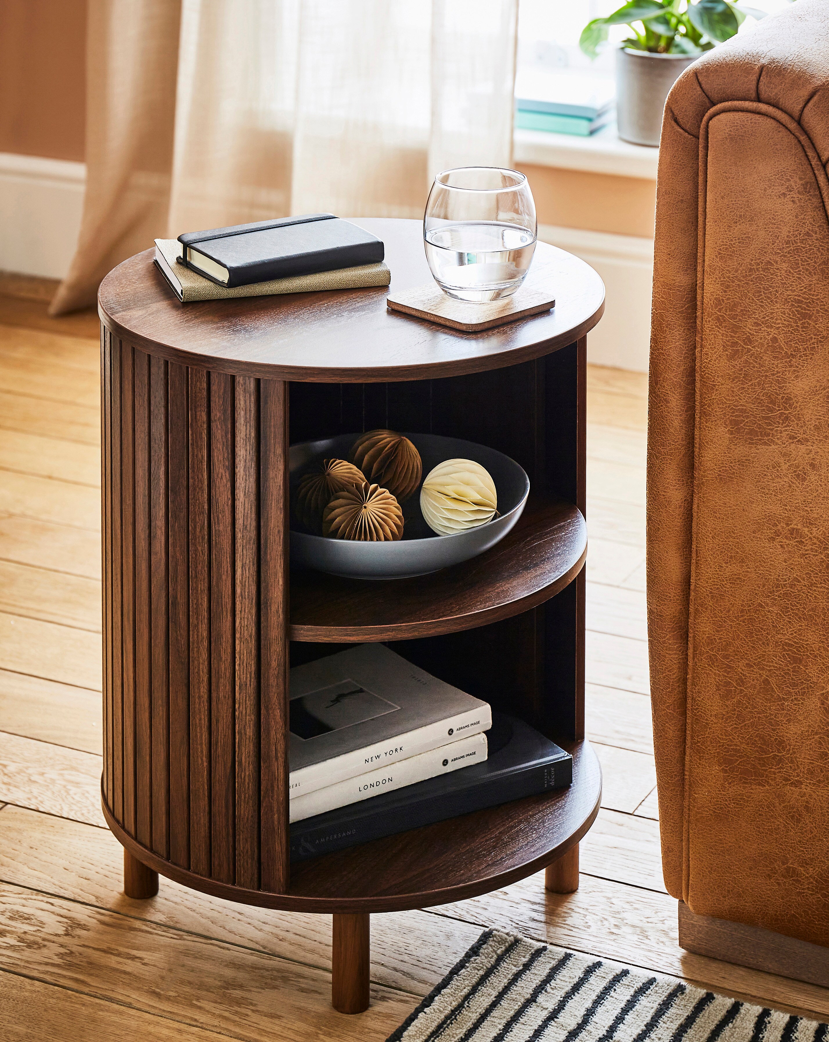 Tate Round Open Side Table