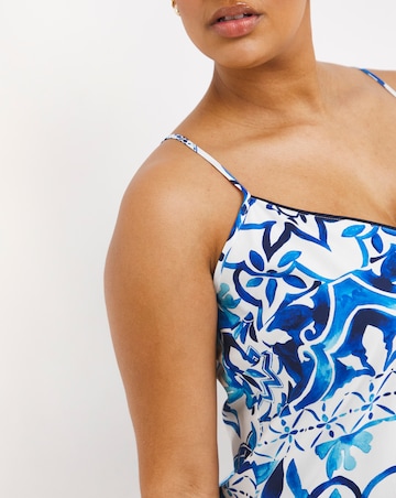Cyberjammies Marie Tile Print Strappy Chemise