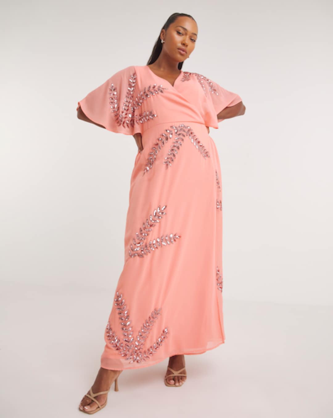 Women's Pink Sequin Dresses in Sizes 10-32 | Simply Be