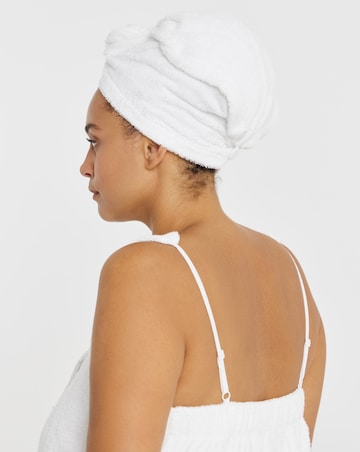 Pretty Secrets Towelling Shower Wrap And Turban