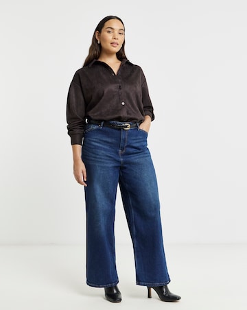 Simply Be Suede Shirt