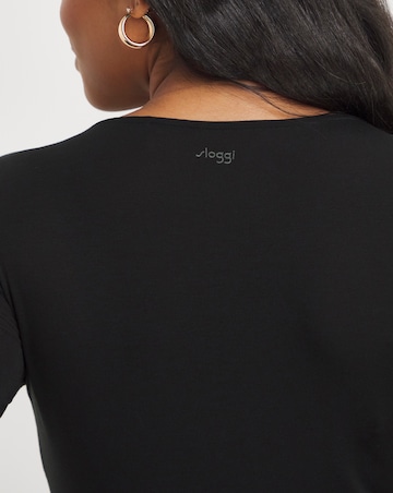 Sloggi Ever Cosy Thermal Long Sleeve Top Black
