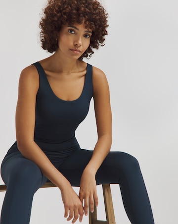 SB3 Active Navy Sleeveless Longline Vest
