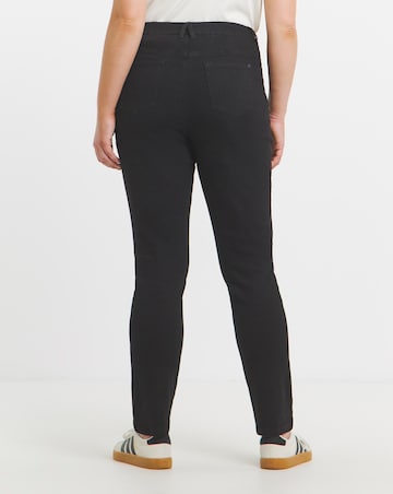 Super Stretch Premium Denim Black Slim Jeans