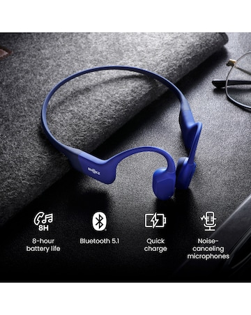 Shokz OpenRun Type-C Open Ear Headphones Blue