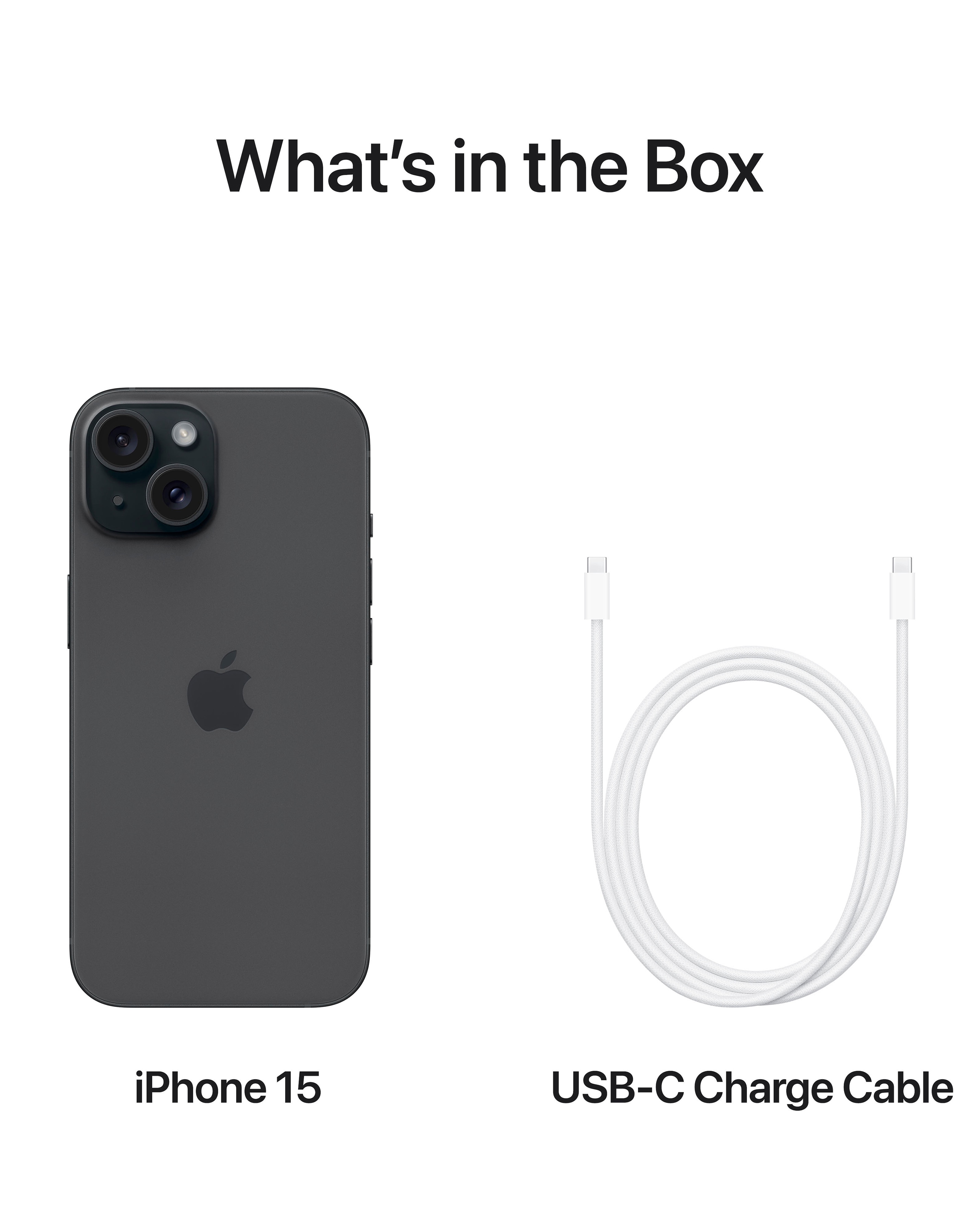 Apple iPhone 15 128GB - Black | Simply Be