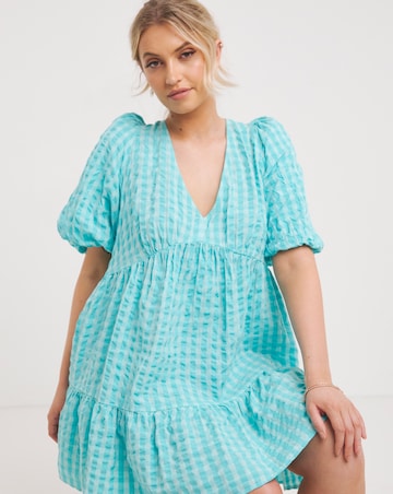 Nobody's Child Vienna Gingham Mini Dress