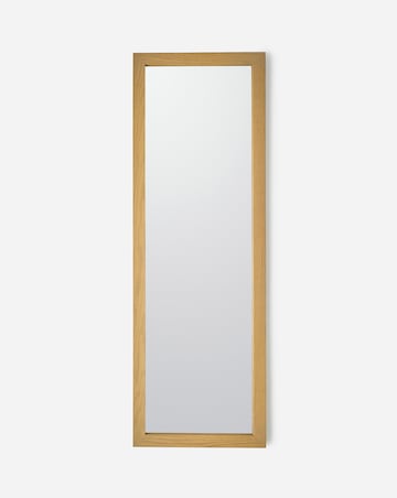 Long Wall Mirror - Oak