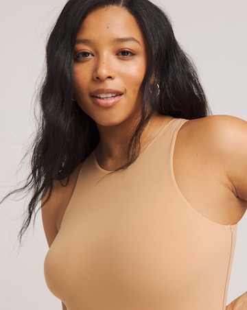 MAGISCULPT Light Control (2 Pack) Smoothing Racer Bodysuits Black/Latte