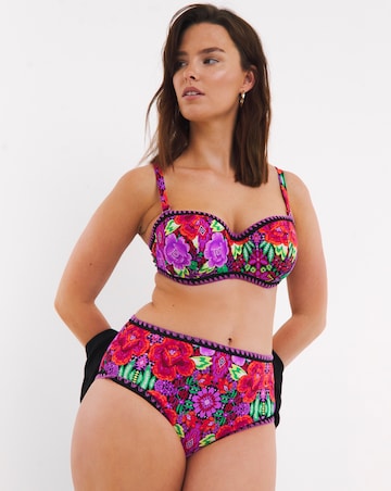 Figleaves Frida Underwired Bandeau Bikini Top