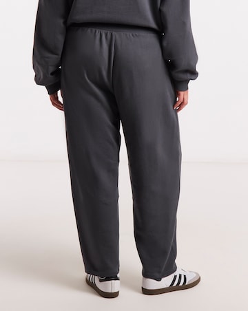 Simply Be Slate Grey Barrel Leg Jogger