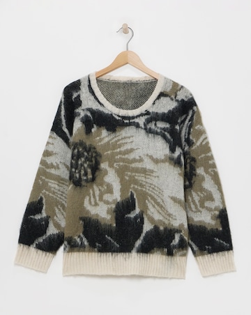 Religion Eccentric Jumper Brushed Yarn