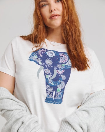 Joe Browns Enchanting Elephant Boho Tee