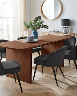 Oslo Panel End Dining Table