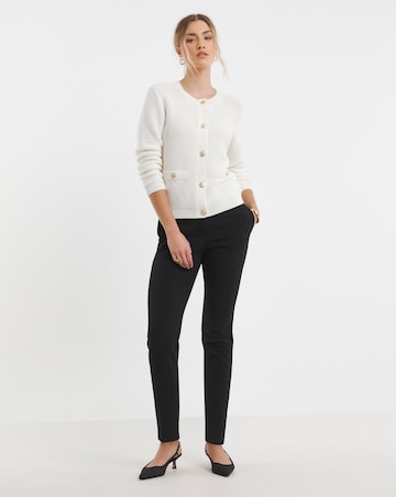MAGISCULPT Tapered Leg Trousers Regular Length