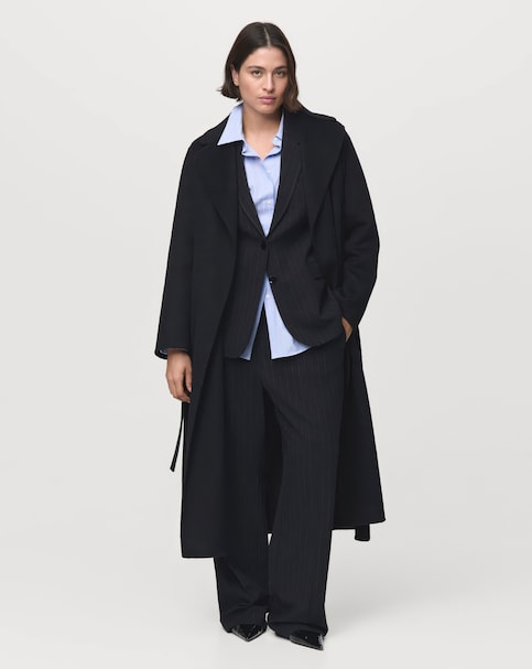 Mango Belted Coat
