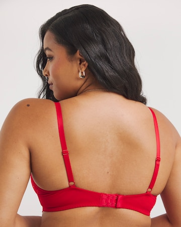 Pretty Secrets Butterfly Lace Padded Plunge Bra