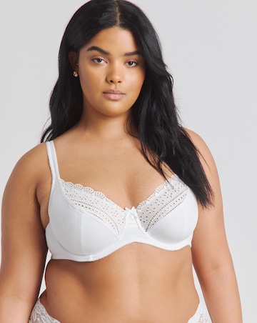 Pretty Secrets (2 Pack) Jane Full Cup Cotton Rich Bras (C-L) Black/White
