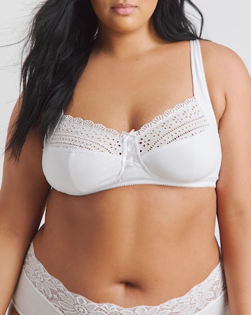 Pretty Secrets (2 Pack) Jane Non Wired Bras (C-F) White/Black