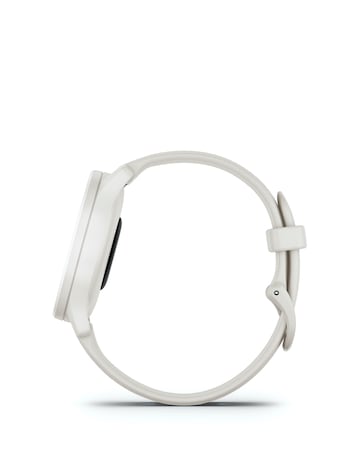Garmin Vivomove Sport Smart Watch - Ivory with Silicone Band