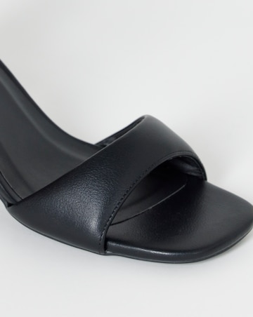 Coco Barely There Block Heel Sandals - Extra Wide Fit (EEE)