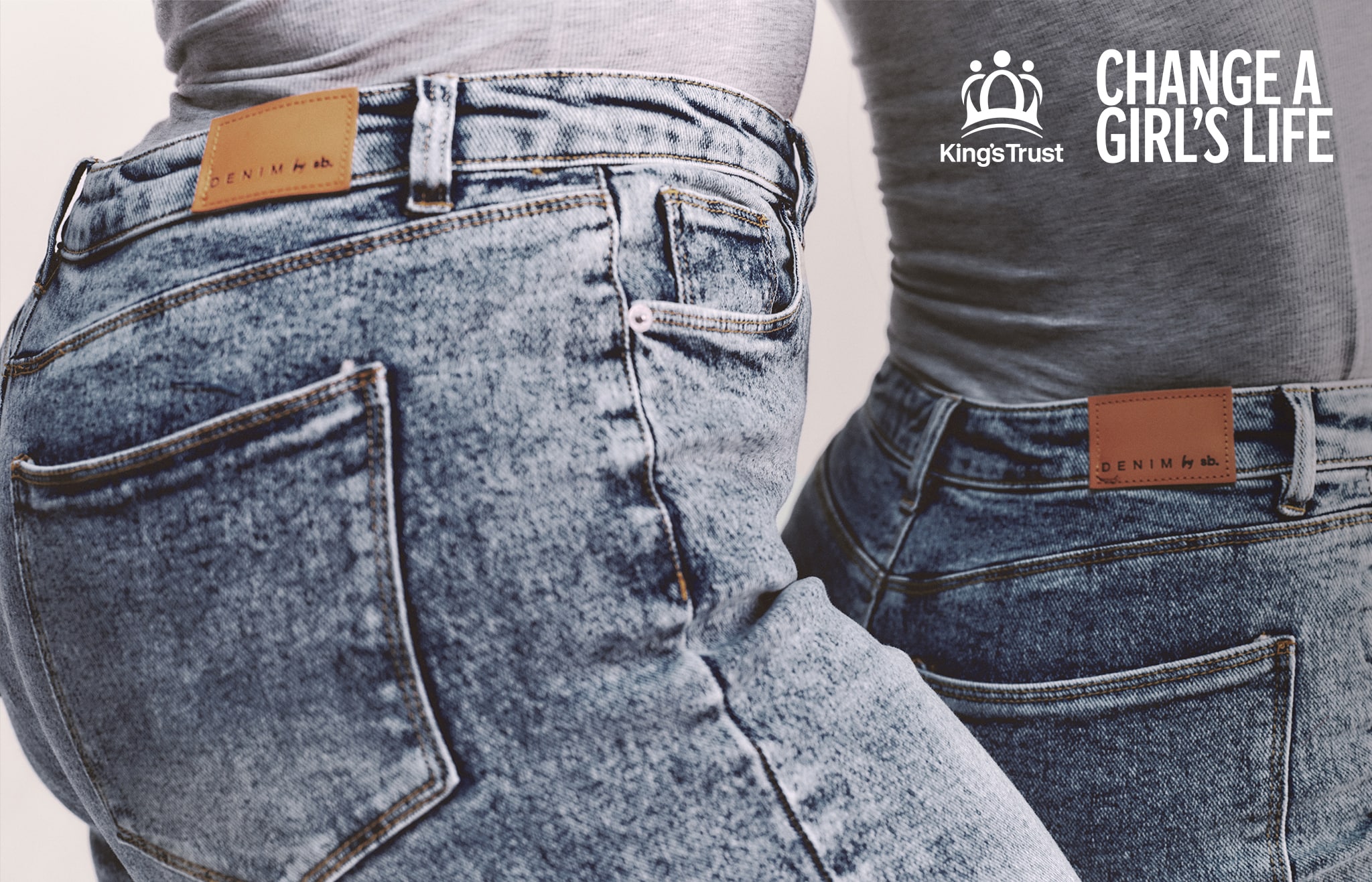 Slim mon jeans in mid-blue
