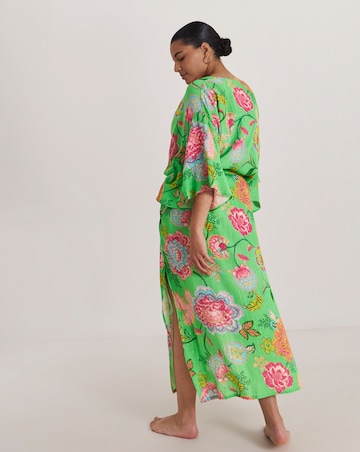 Figleaves Floral Open Maxi Kaftan