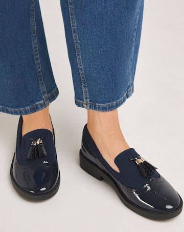 Amy Tassle Trim Loafers - Standard Fit (D)